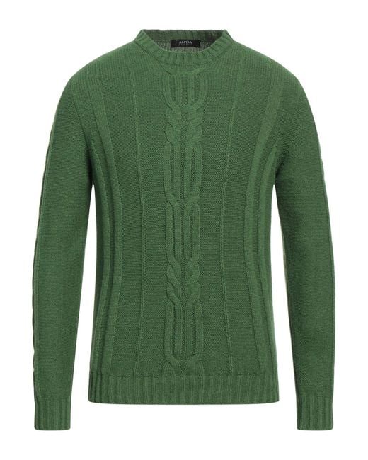 Pullover Alpha Studio pour homme en coloris Green