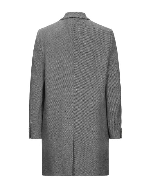 Dolce & Gabbana Gray Coat for men