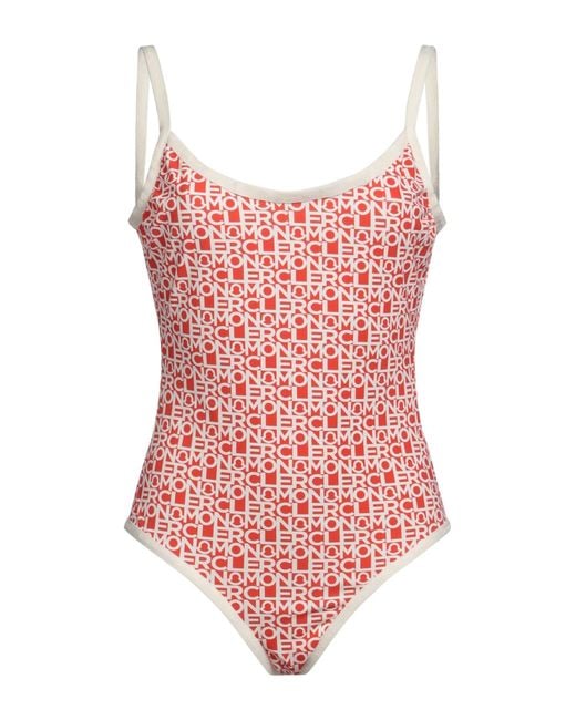Moncler Red One-piece Swimsuit