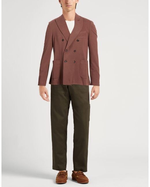 Circolo 1901 Brown Blazers for men