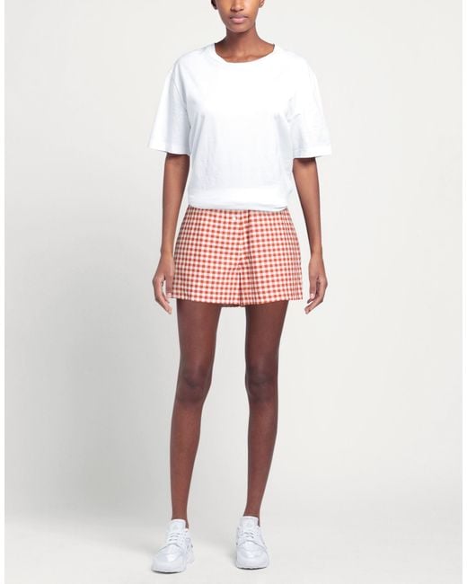 Ottod'Ame Red Shorts & Bermuda Shorts