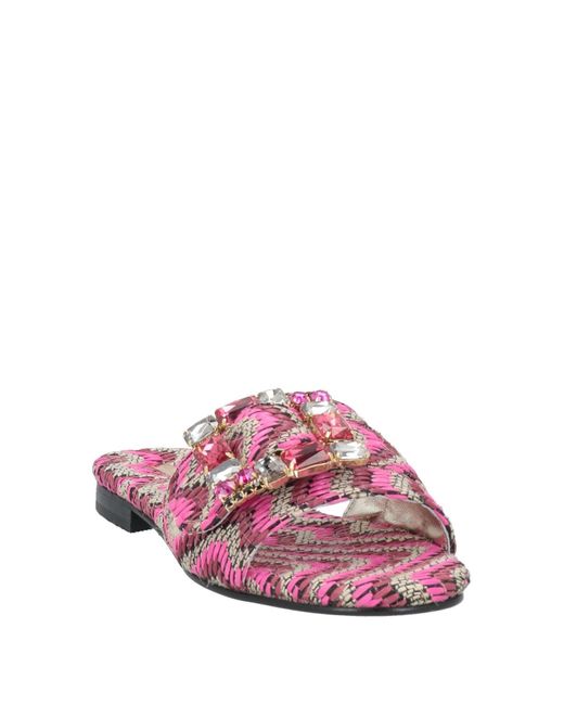 Emanuela Caruso Pink Sandals