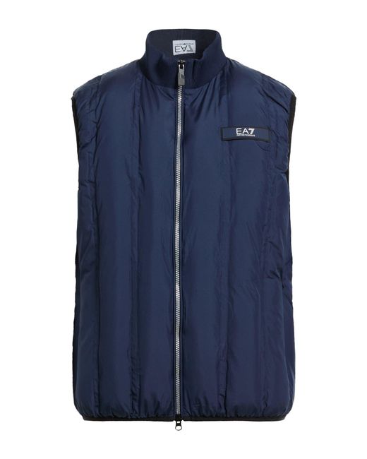 EA7 Blue Vests for men
