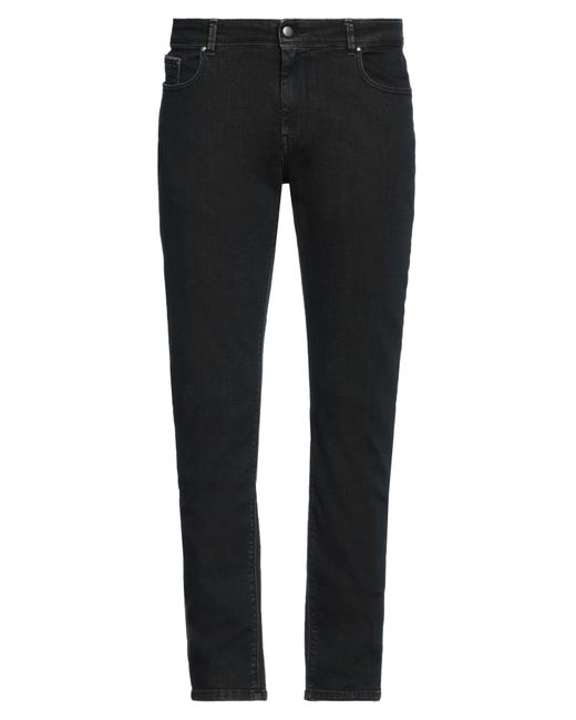 Pantaloni Jeans di Fay in Black da Uomo