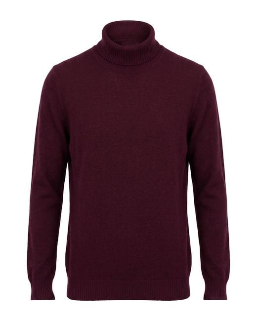 Gran Sasso Red Turtleneck for men