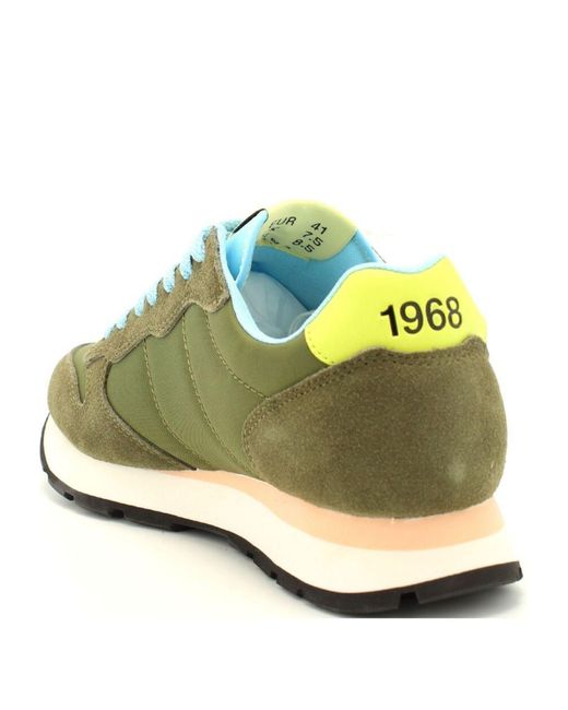 Sun 68 Sneakers in Green für Herren