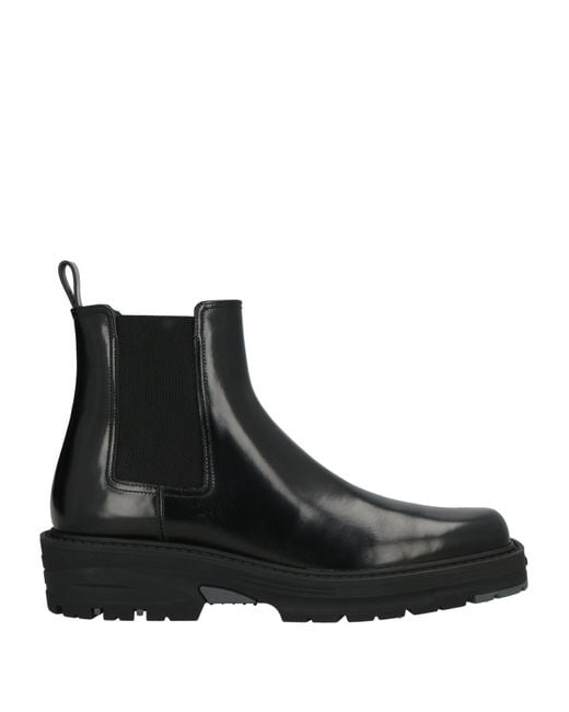 Givenchy Black Ankle Boots Calfskin for men