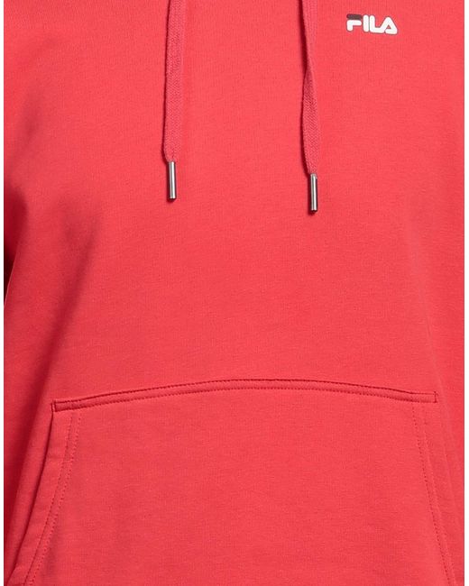 Fila Red Sweatshirt for men
