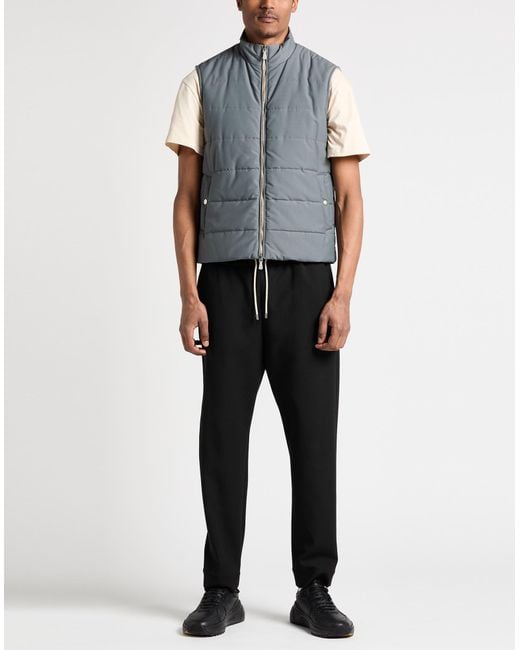 Chompa sin mangas Eleventy de hombre de color Gray