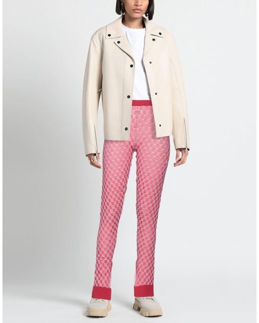 MM6 by Maison Margiela Pink Leggings