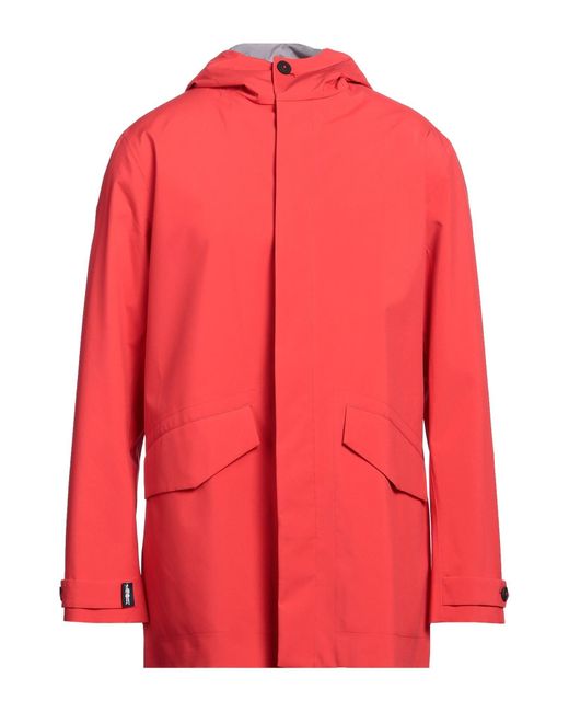 Soprabito & Trench di MACKINTOSH x SAVE THE DUCK in Red da Uomo