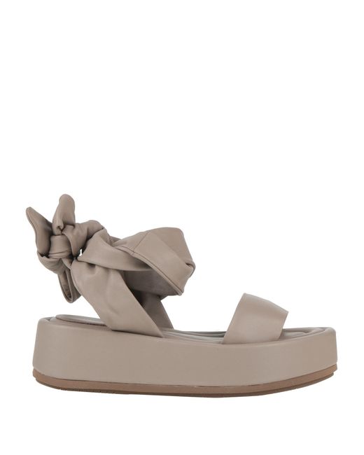 Paloma Barceló Gray Sandals