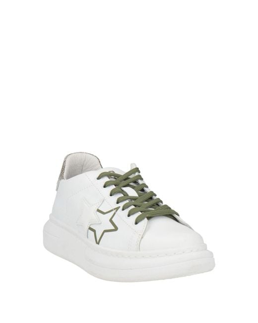 2 Star White Sneakers