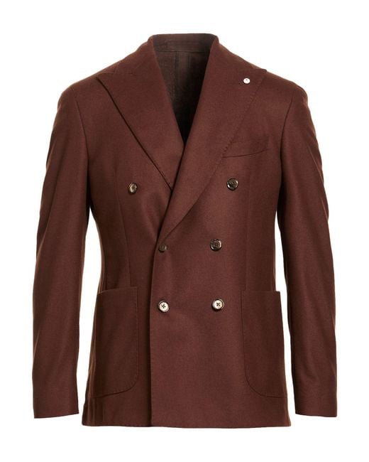 L.b.m. 1911 Brown Blazers for men
