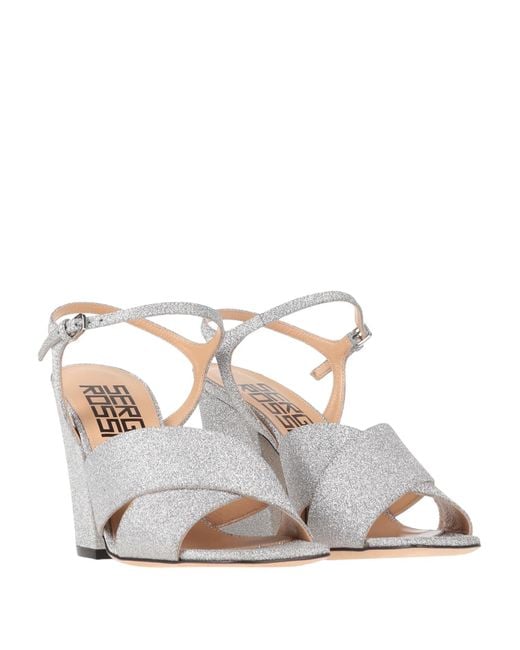 Sergio Rossi White Sandals