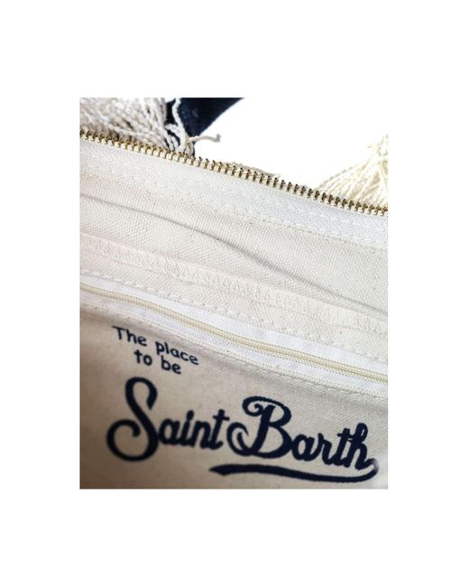 Bolso de mano Mc2 Saint Barth de color White