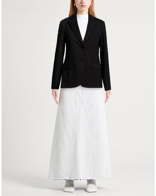 Ottod'Ame Black Blazer Viscose, Nylon, Elastane