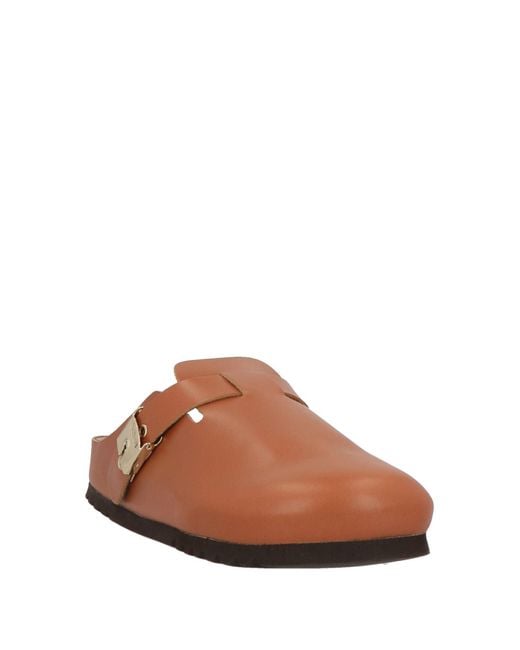 Scholl Brown Mules & Clogs