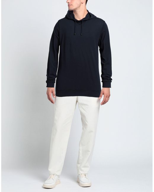 FILIPPO DE LAURENTIIS Blue Sweatshirt for men