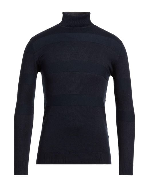 OVER/D Blue Turtlenecks for men