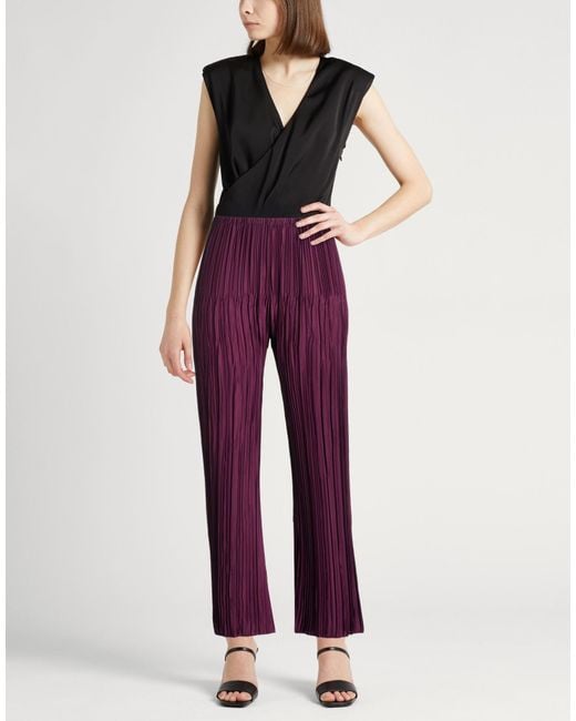 Forte_forte Red Pants Polyester