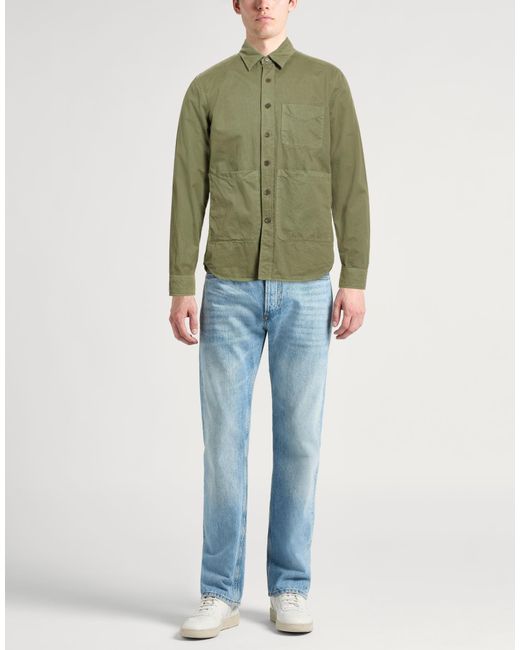 Aspesi Green Shirts for men