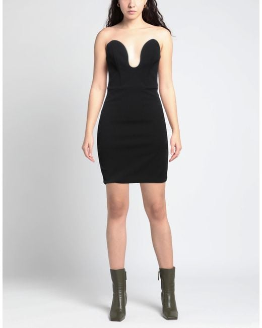 Solace London Black Short Dress