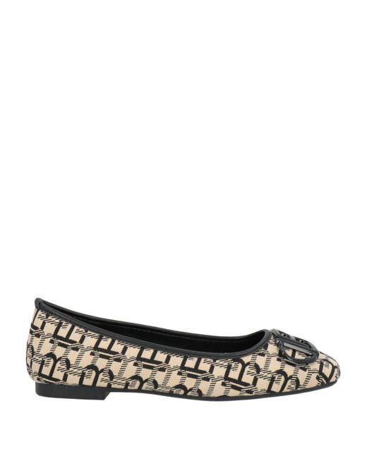 Laura Biagiotti Natural Ballet Flats