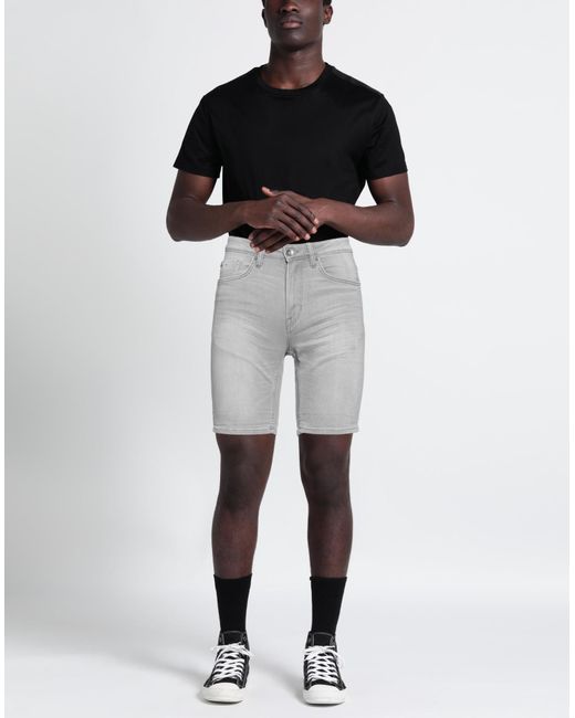 Garcia Gray Denim Shorts for men