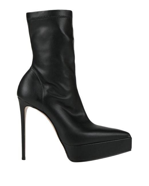 Le Silla Black Ankle Boots