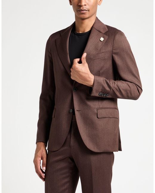 Lardini Brown Suits for men