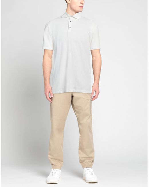 REYER White Polo Shirt for men