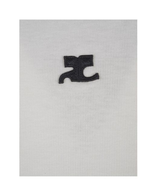 Camiseta Courreges de color White