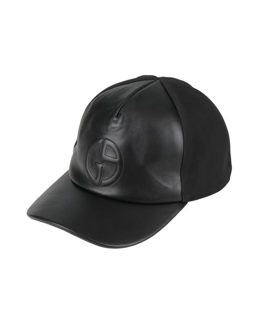 Sombrero Giorgio Armani de hombre de color Black