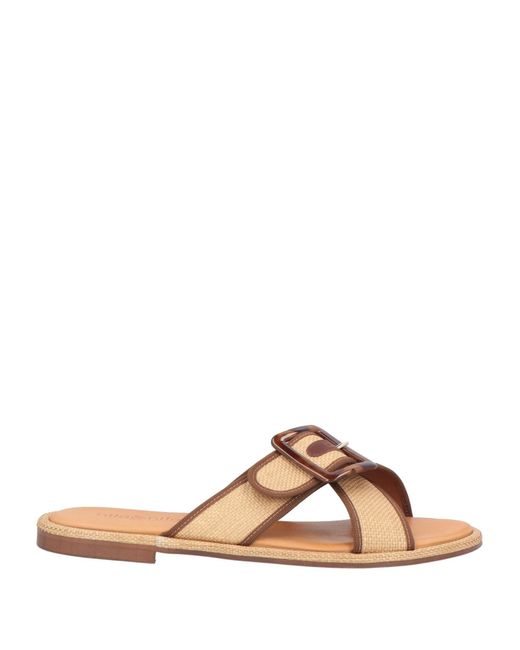 Nila & Nila Brown Sandals Textile Fibers
