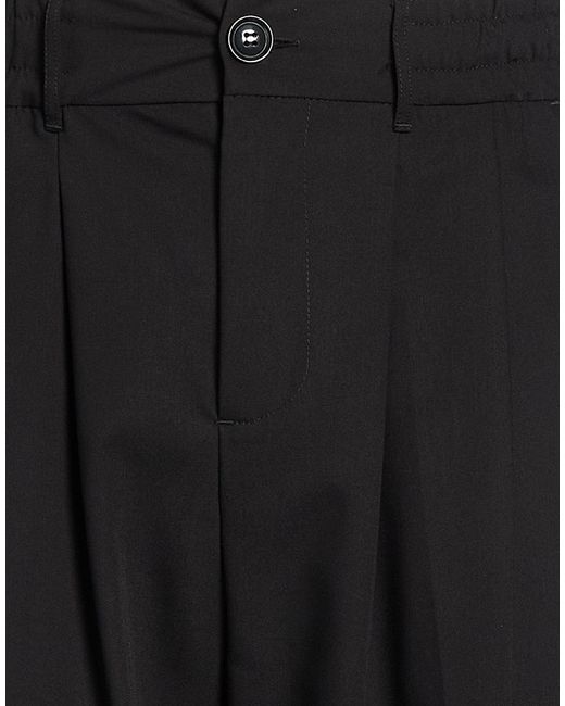gavroche paris Black Pants Polyester, Viscose, Elastane for men