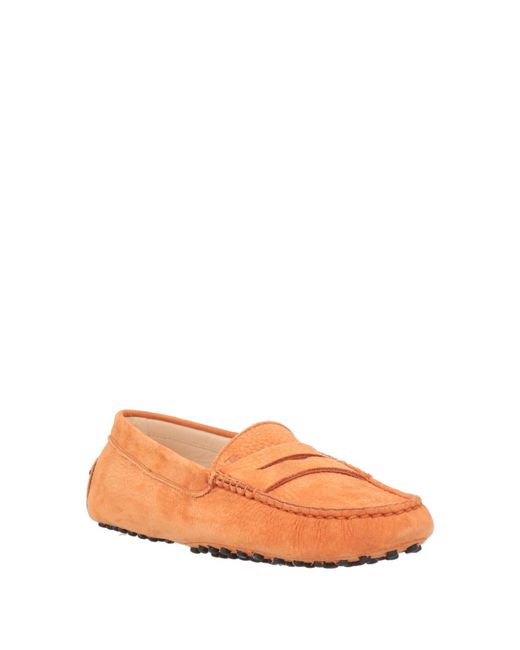 Tod's Orange Mokassin