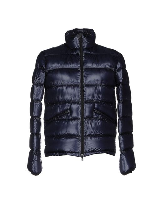 Herno Blue Midnight Puffer Polyamide for men