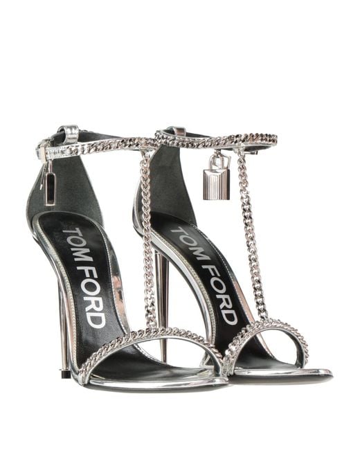 Tom Ford White Sandale