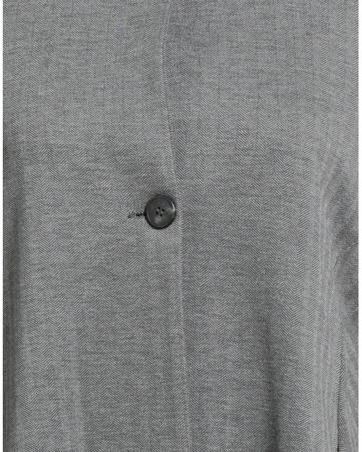 Peperosa Gray Blazer Viscose, Polyamide, Elastane