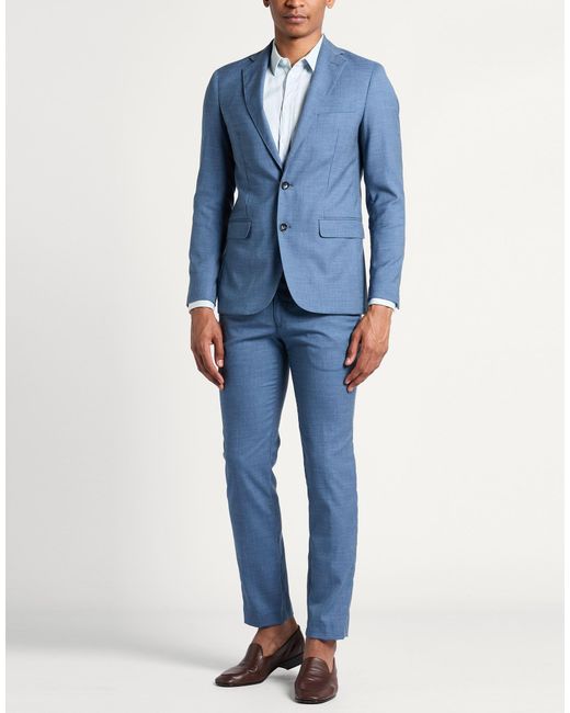 Roberto Cavalli Blue Suit for men