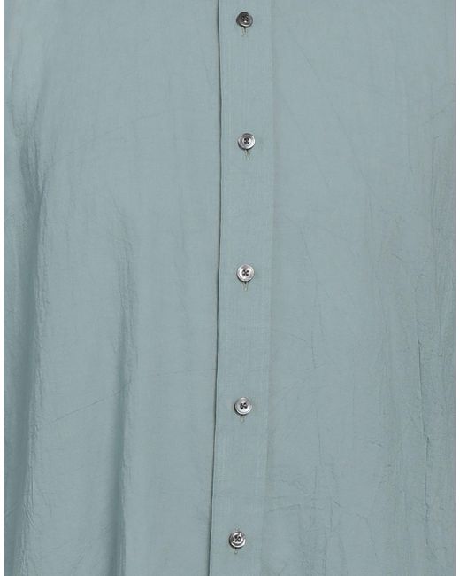 Salvatore Piccolo Blue Shirt for men
