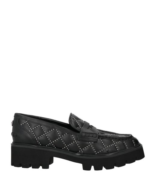 MICHAEL Michael Kors Black Mokassin