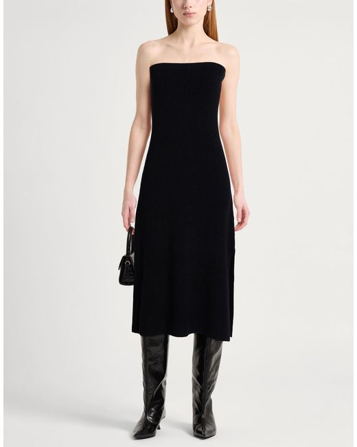 By Malene Birger Black Midi Dresses