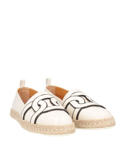Tod's Natural Espadrilles