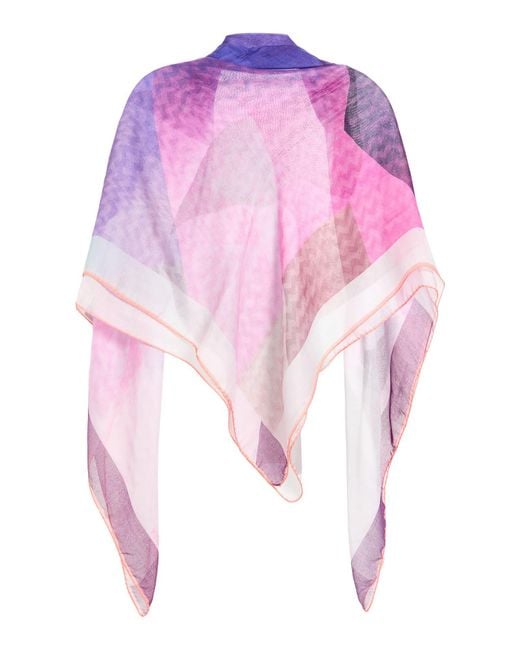 Écharpe Missoni en coloris Pink
