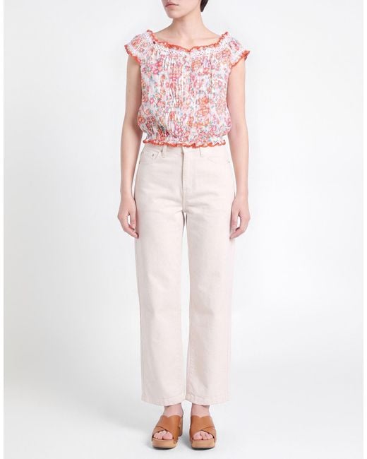 Top Poupette de color Pink