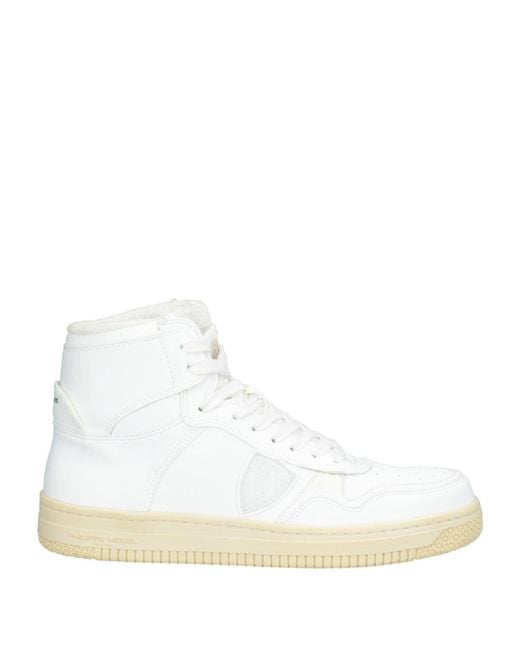 Philippe Model White Sneakers Leather