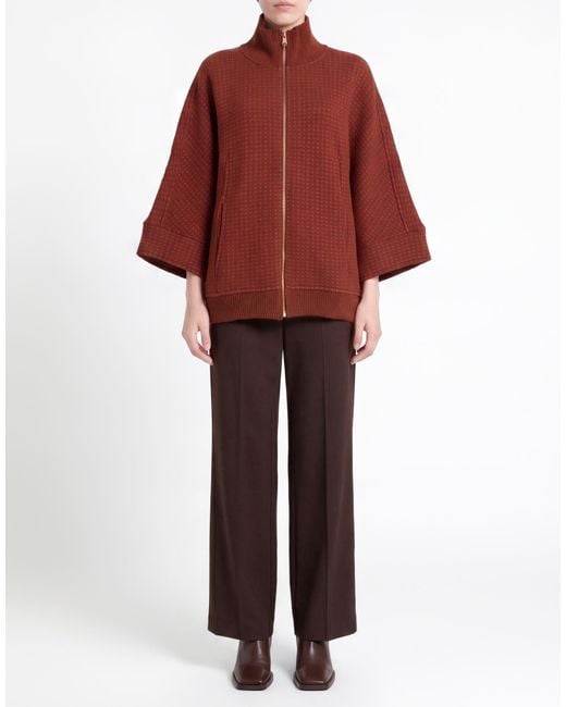 Siyu Red Rust Jacket Merino Wool