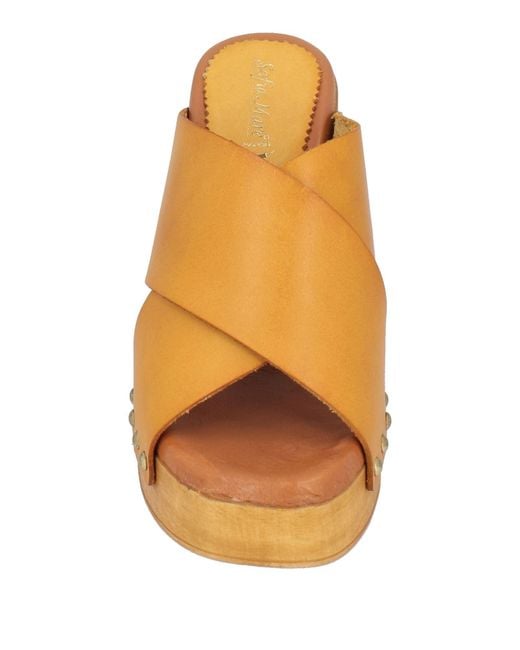 SOFIA MARE Multicolor Sandals Leather